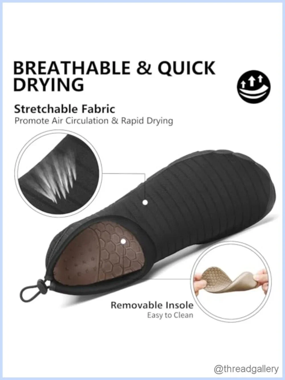 Breathable Mesh Barefoot Water Shoes Quick-Dry with Wide Toe Box